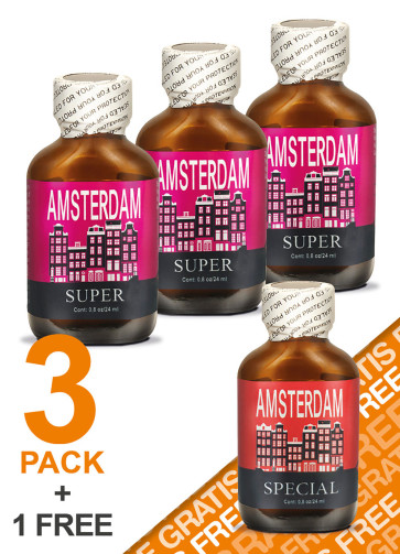 Amsterdam Super Big 3+1 Free Pack