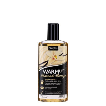 JoyDivision WARMup Warming Massage Liquid, Vanilla, 150 ml (5,1 fl.oz.)