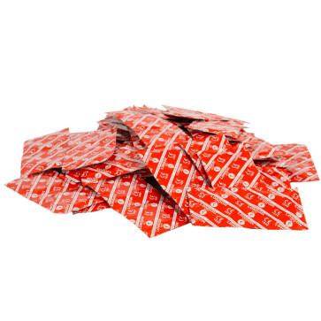 London Red, Condoms, 100 pcs, Strawberry, ⌀ 56mm, 205mm 