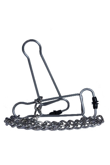 HIDDEN DESIRE Nipple Clamps "Piranha's" with Chain, Stainless Steel