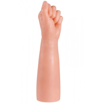 Giant Family Horny Hand Fist, PVC, Flesh, 33 cm (13.0 in), Ø 7,5 cm (3,0 in)