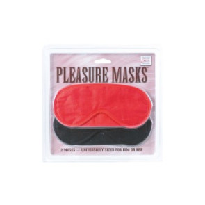 CalExotics Pleasure Mask 2pcs, red/black
