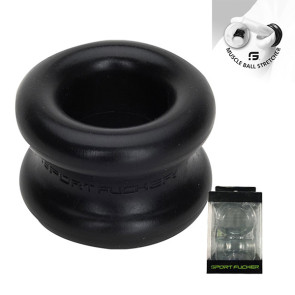 Sport Fucker Muscle Ball Stretcher Black