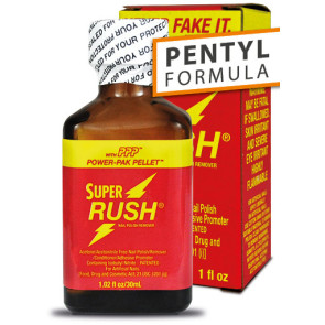 SUPER RUSH Red PENTYL - Leather Cleaner with POWER-PAK PELLET - BOX 25ml