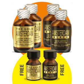 AMSTERDAM Power Gold 4 + 2 FREE Pack