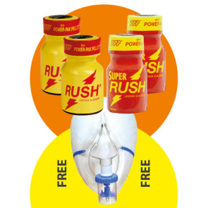 Small RUSH Pentyl + FREE Aerosol Mask Pack