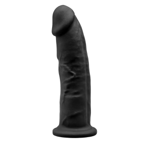 SILEXD Premium Silicone Dildo Model 2 9", 22,8 cm, black