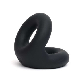 Liquid Silicone Rugby Ring Black