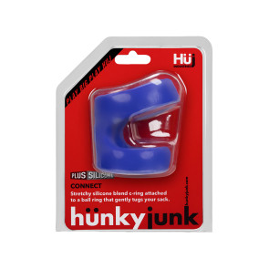 Hünky Junk Connect Cock&Ball Tugger Ring, Blue