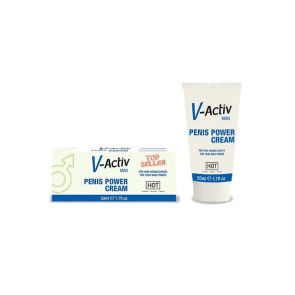 HOT V-ACTIV MAN, Penis Power Cream, 50 ml (1.7 fl.oz)