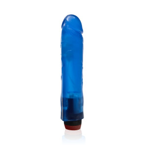 SI IGNITE Cock with Vibration, Vinyl, Blue, 23 cm (9 in), Ø 4,6 cm (1,8 in)