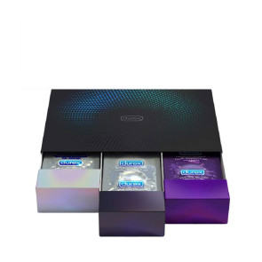 Durex "Surprise Me" Deluxe Condoms, 30-Pack Black Box